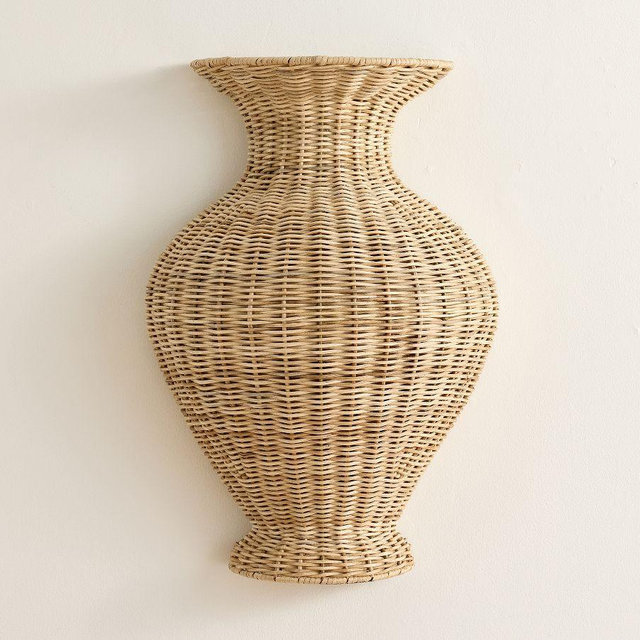 Lila Woven Wall Vase 15X8X22
