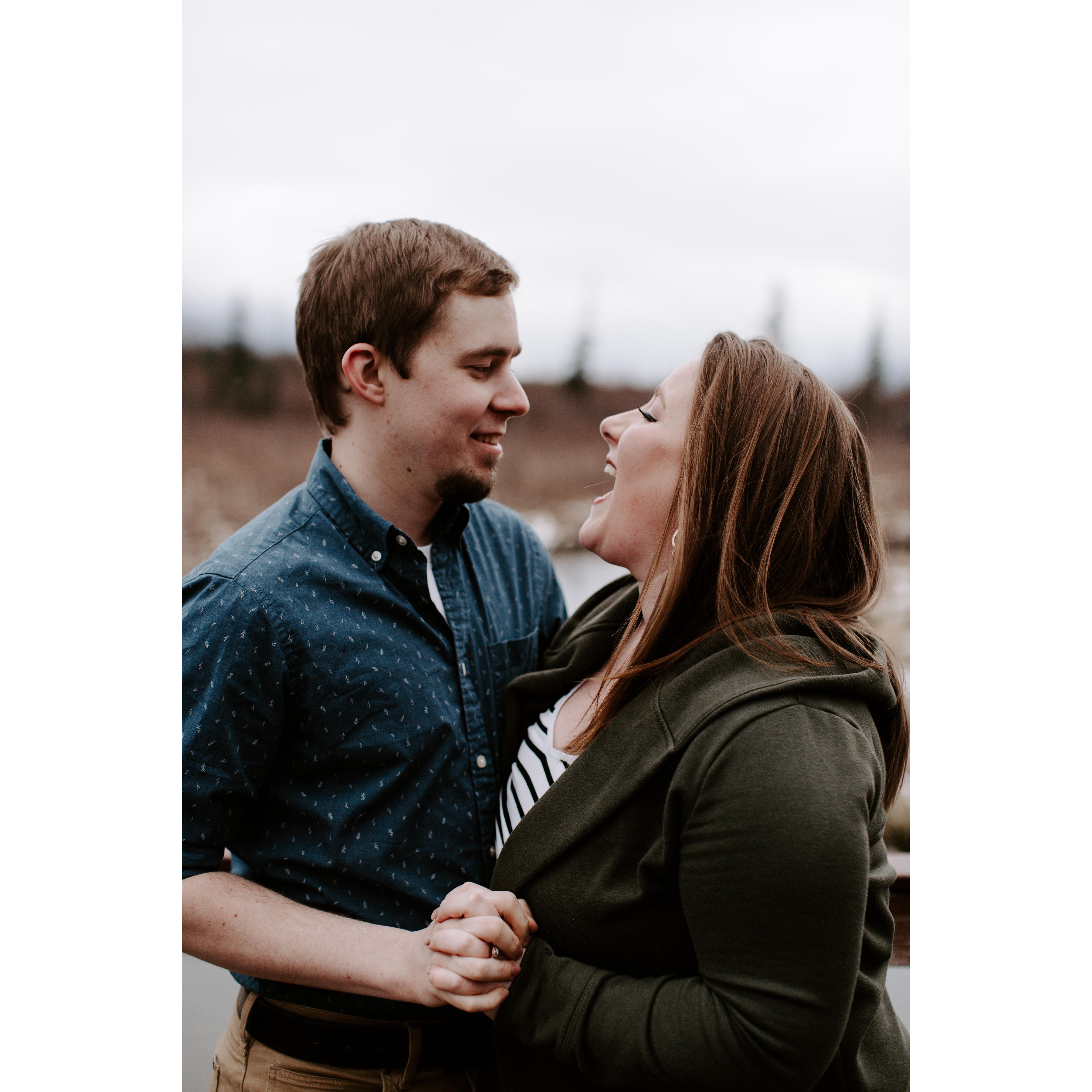 Engagement photos done in Alaska at Eagle River Nature Center by the amazing Sarah French.
Instagram: @sarah.french.photo
Facebook: @Sarah French Photo
Website: sarahfrenchphoto.com