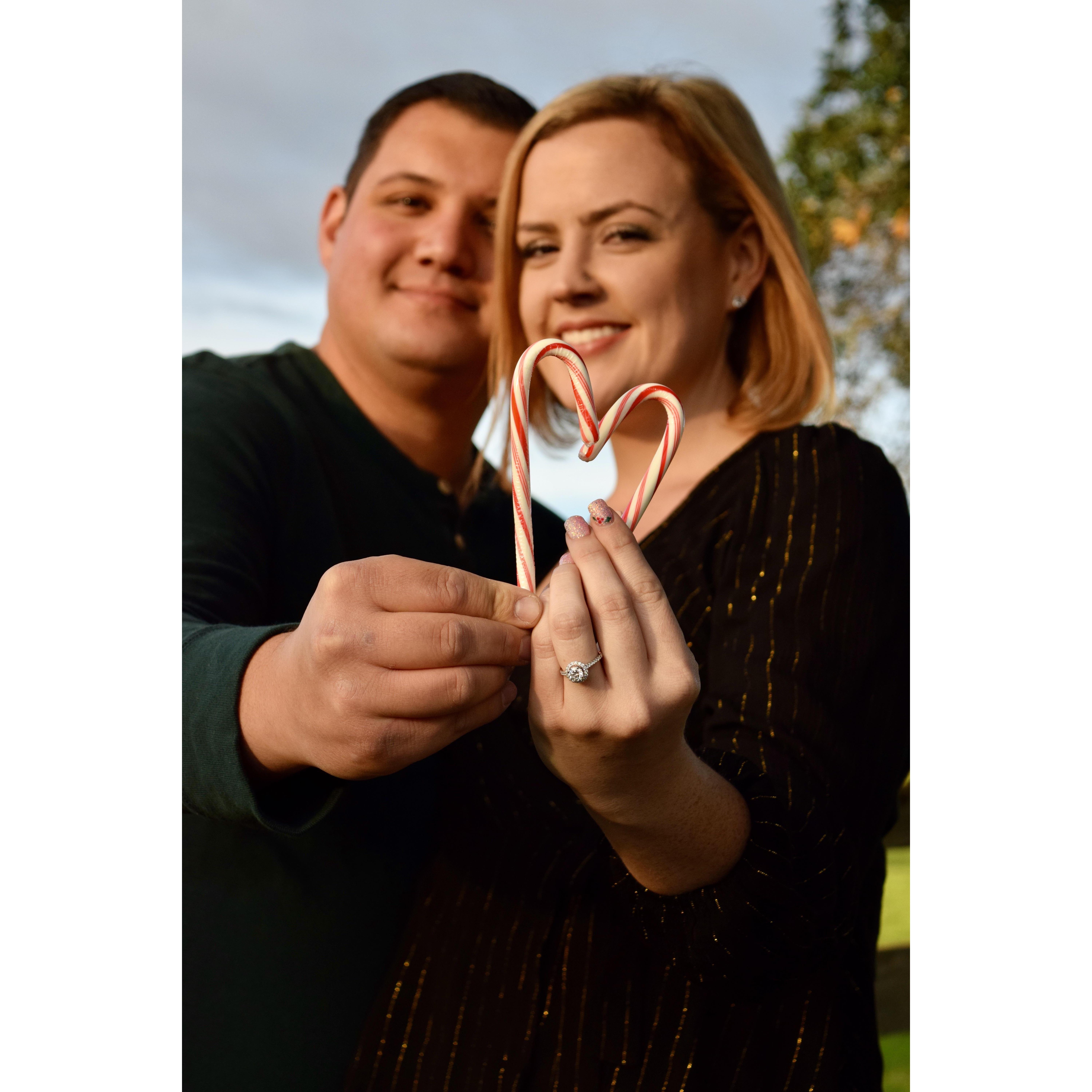 December 15, 2019. Right after she said, "Yes."