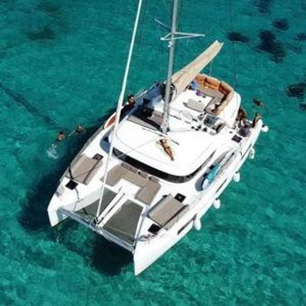 Full day catamaran cruise in Paros!