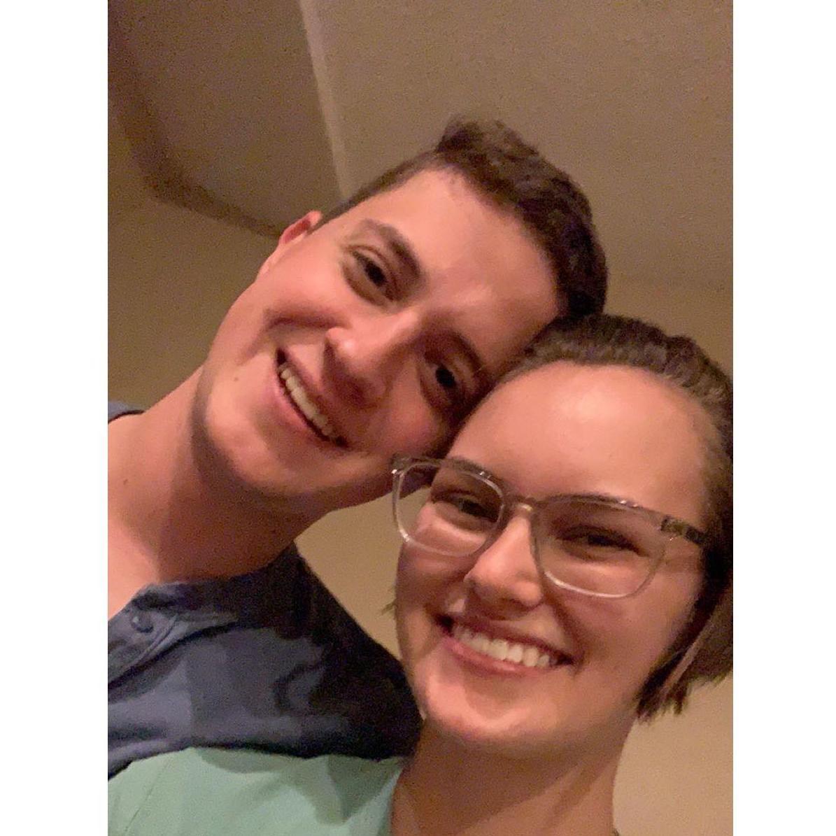 A couple of our first pictures together