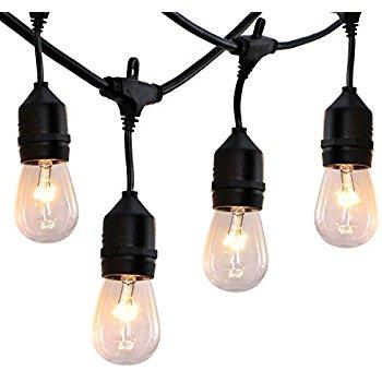 Outdoor String of Lights, 2 pack