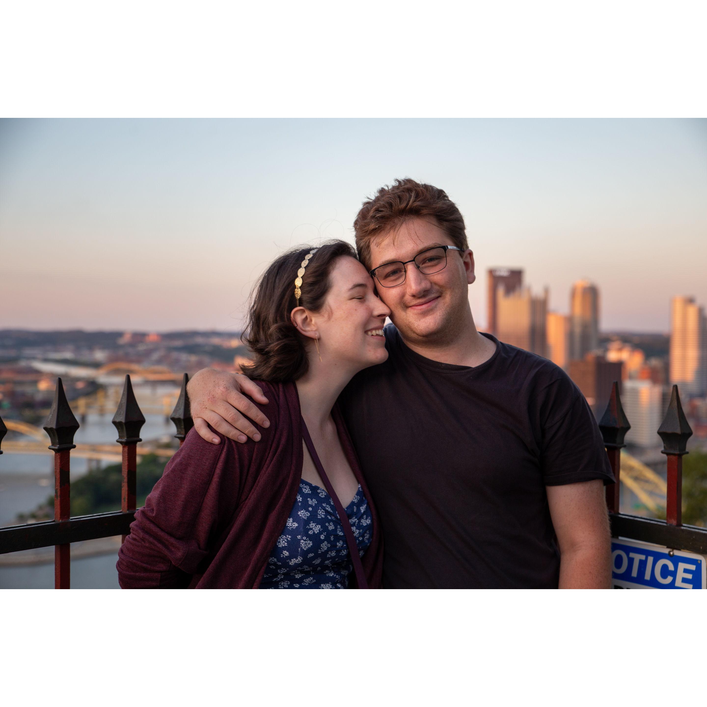 Pittsburgh overlook.