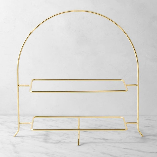 Williams Sonoma Buffet 2-Tiered Platter Stand