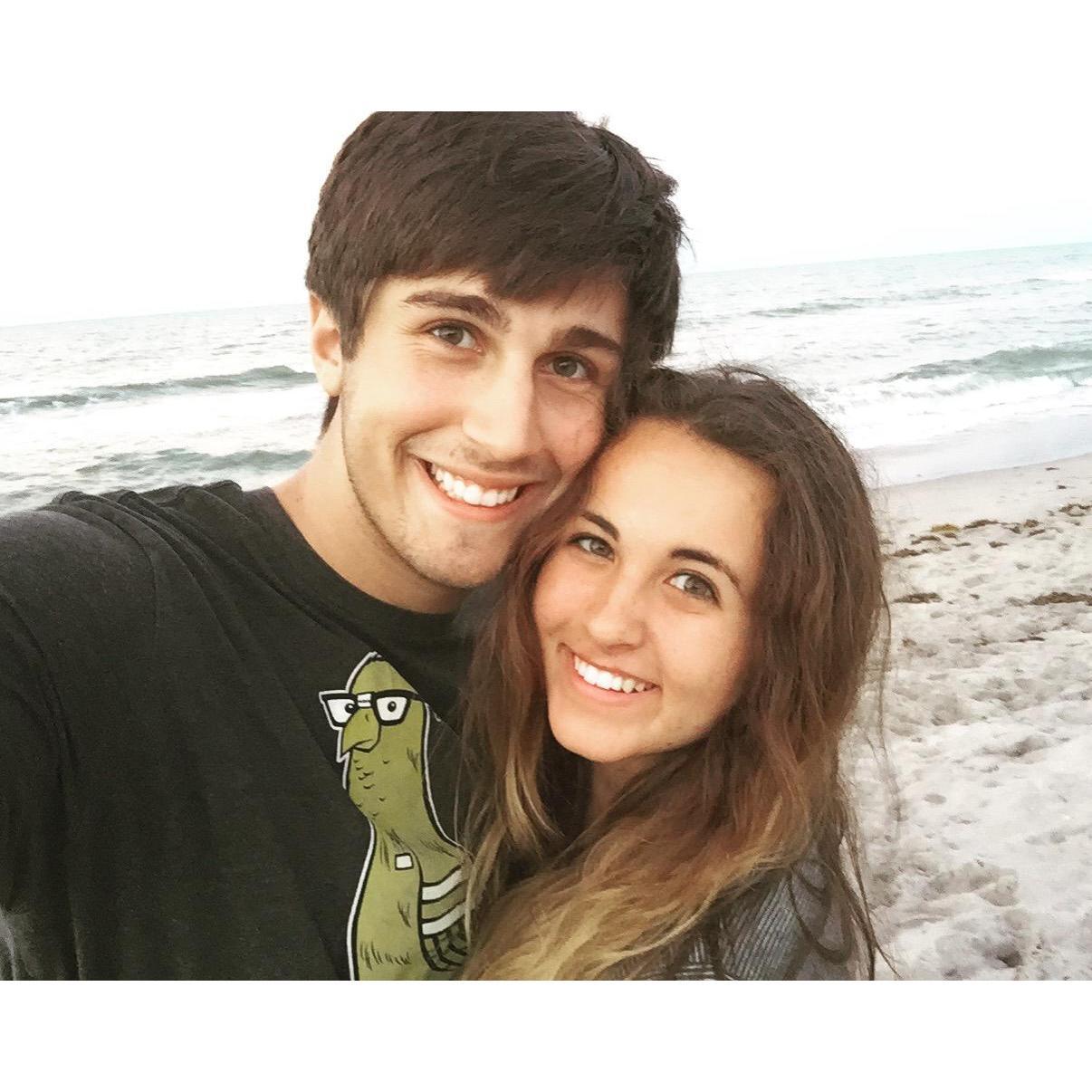 Jo's FIRST time in Florida (June 22nd, 2016).