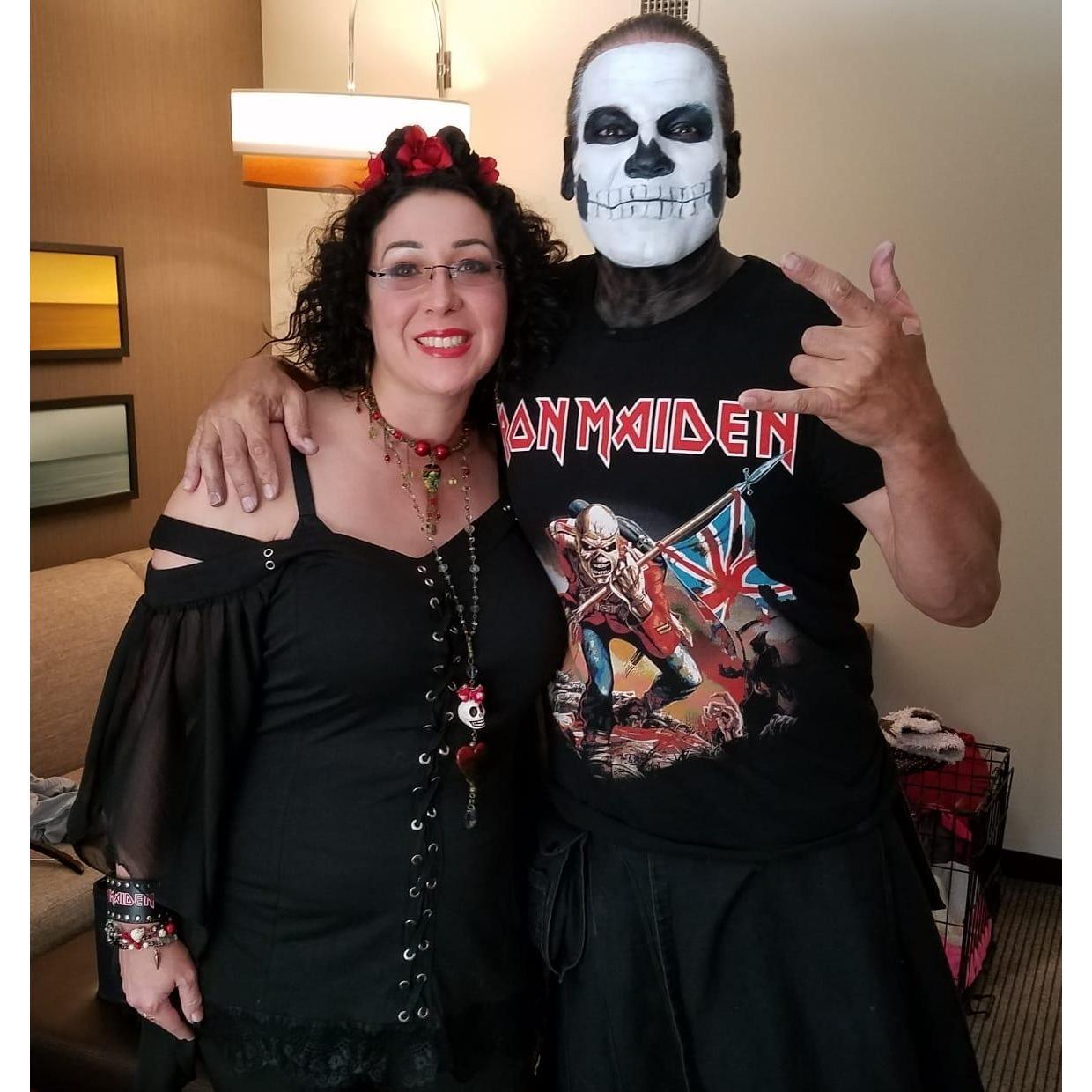 Iron Maiden concert, Texas!