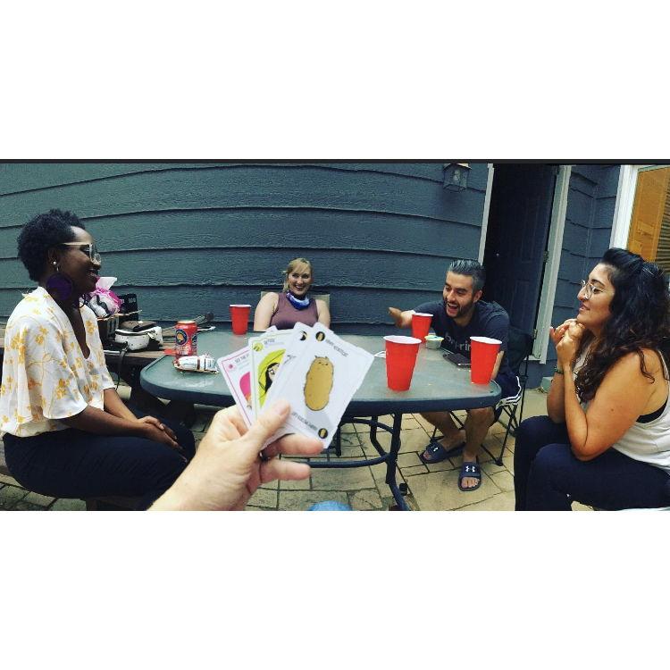 THE Exploding Kittens Game. The night where "something" almost happened and didn't. Summer 2020.