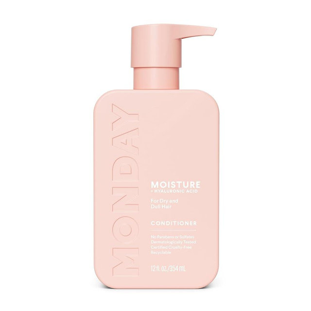 MONDAY HAIRCARE MOISTURE Conditioner with Hyaluronic Acid, Coconut Oil & Shea Butter for Dry & Dull Hair 354 mL