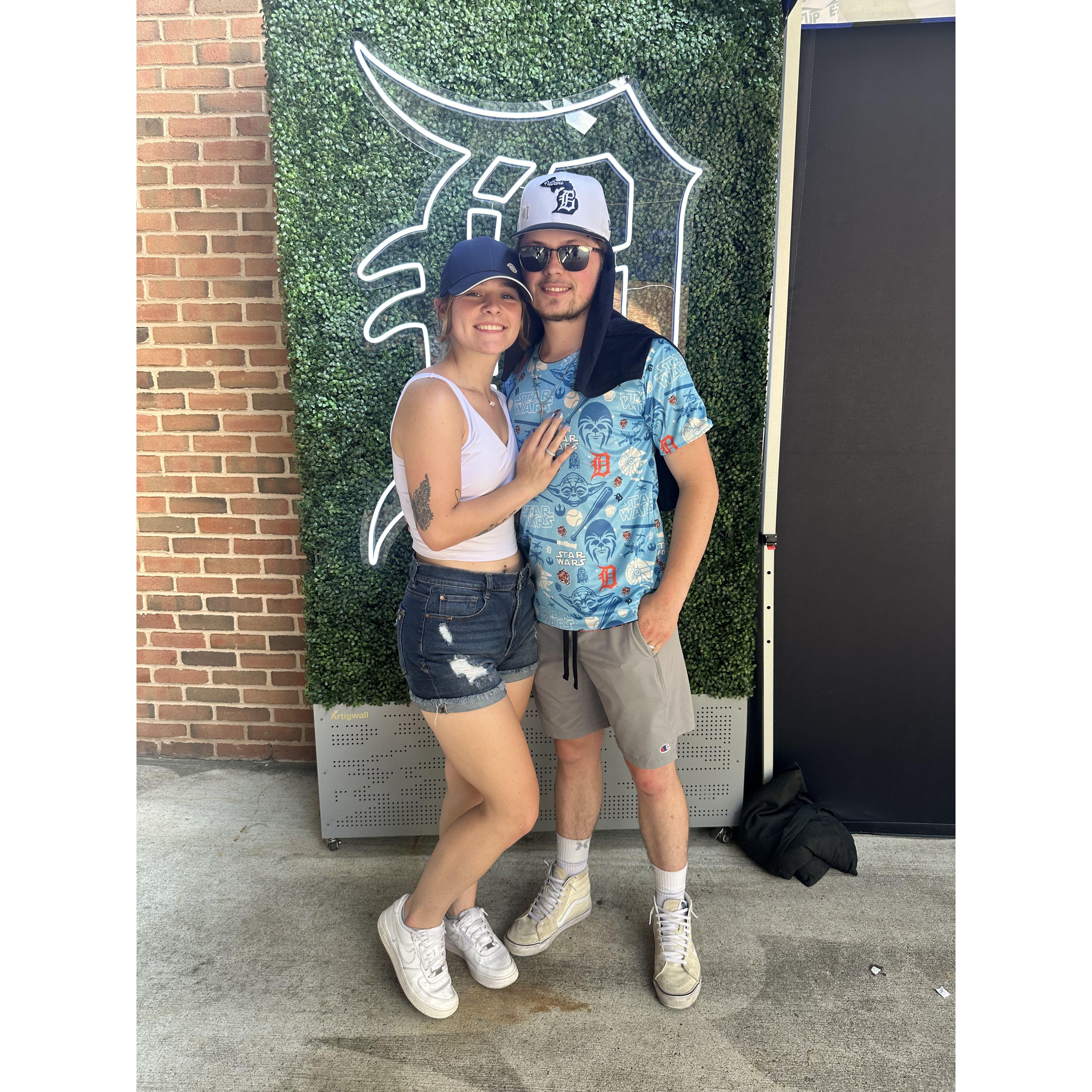 Our love for the tigers