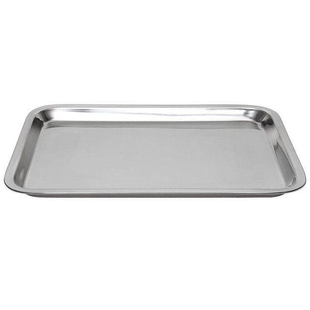 Lindy's 8W20 heavy baking sheet, 12.25" x 16.75", silver