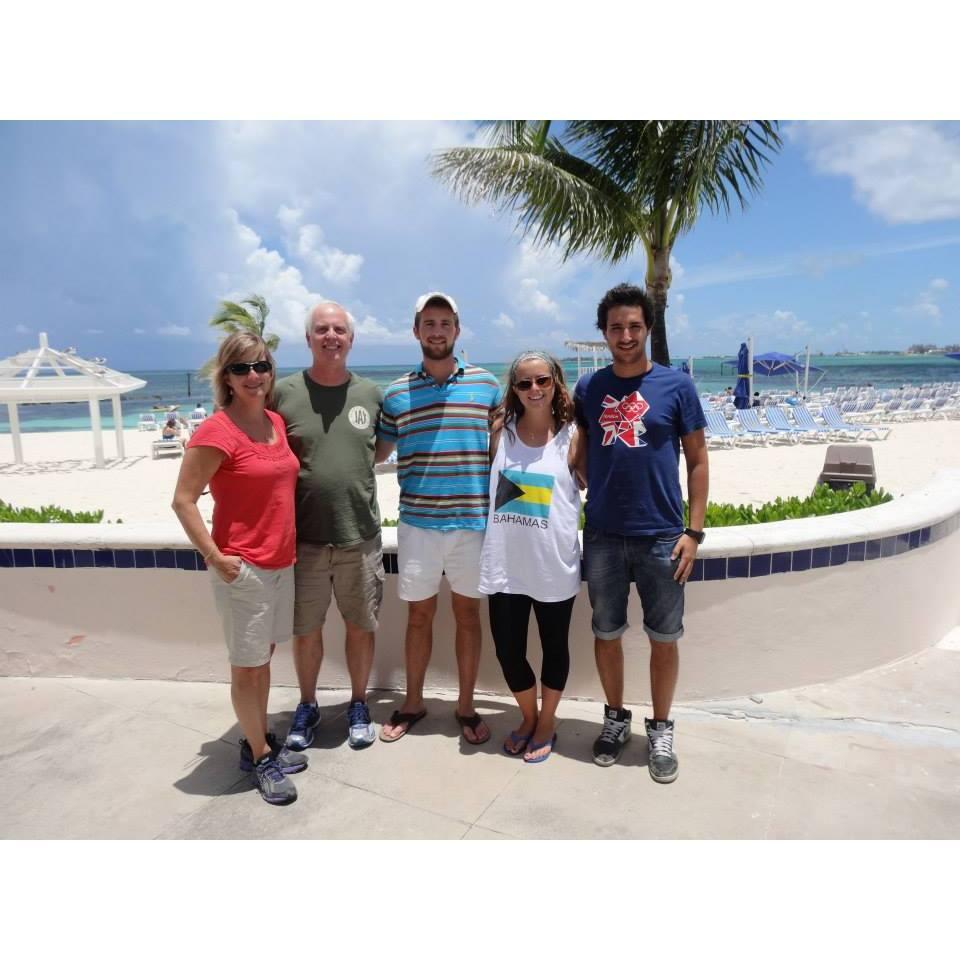 Family trip to Bahamas in 2013