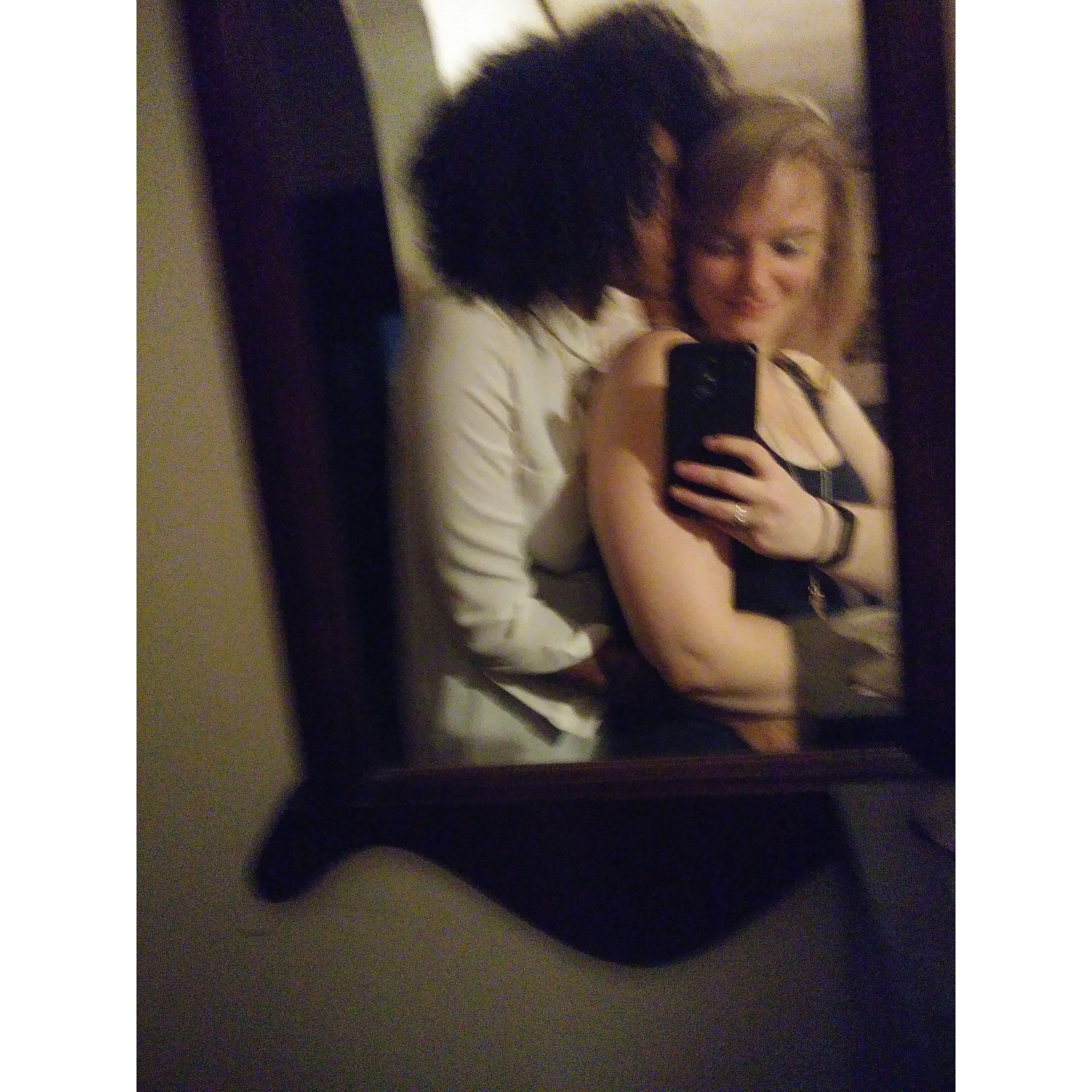 ang's birthday 2018. already head over heels. my honey.