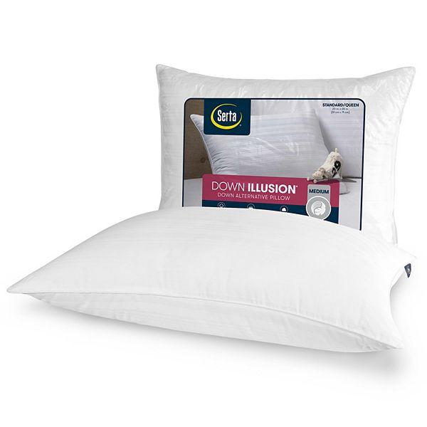 Serta® Down Illusion Medium Bed Pillow