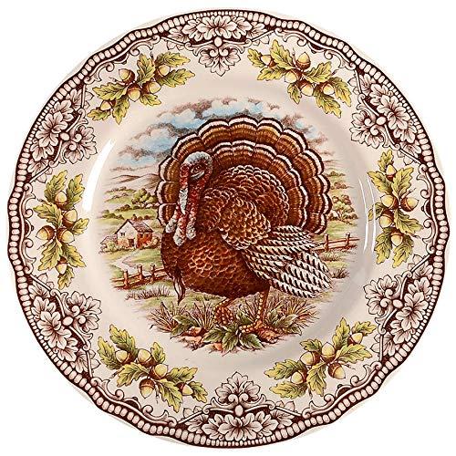 Royal Stafford Thanksgiving Turkey Dinnerware Sets - Set of 4 (Dinner Plates)