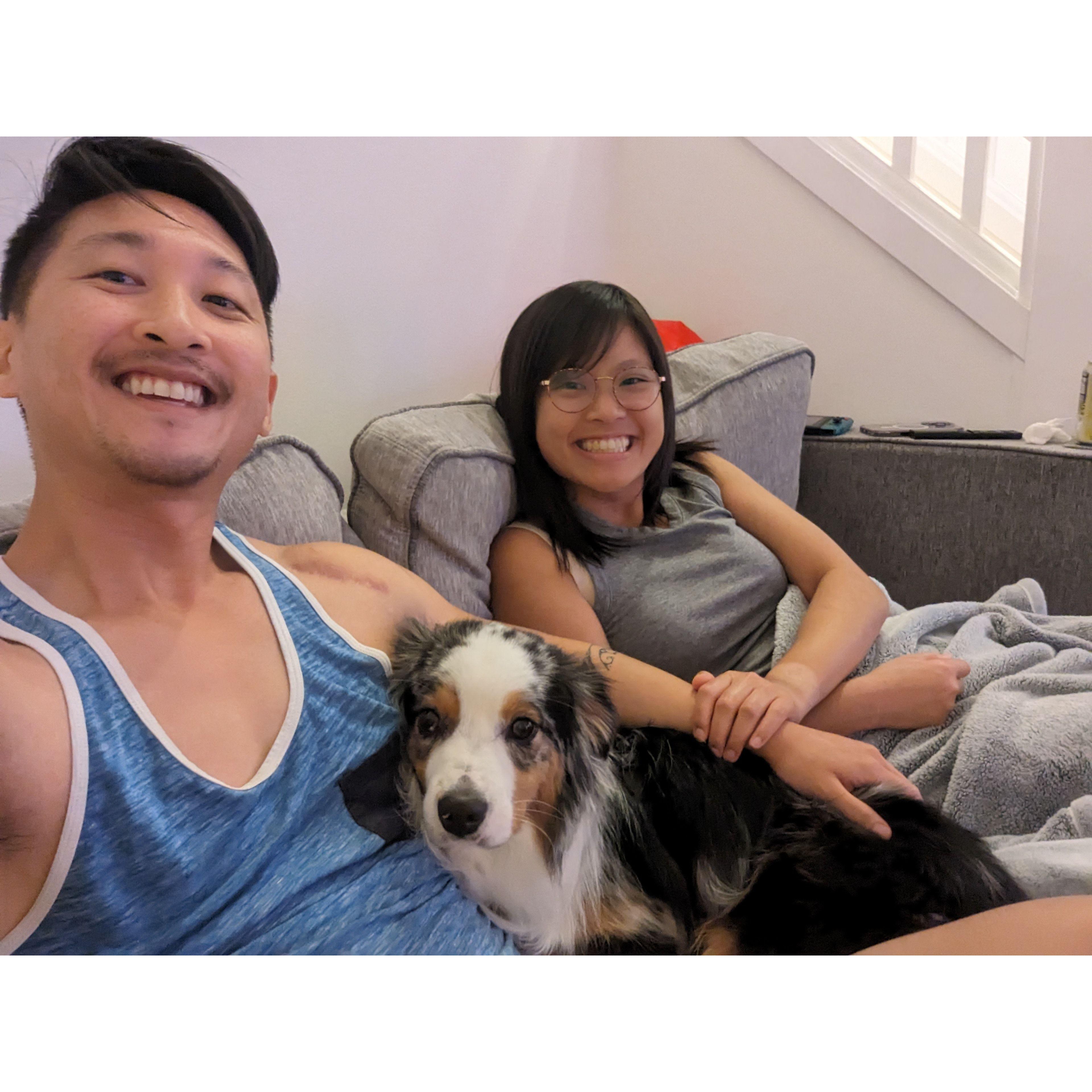 Babysitting our favorite pupperino