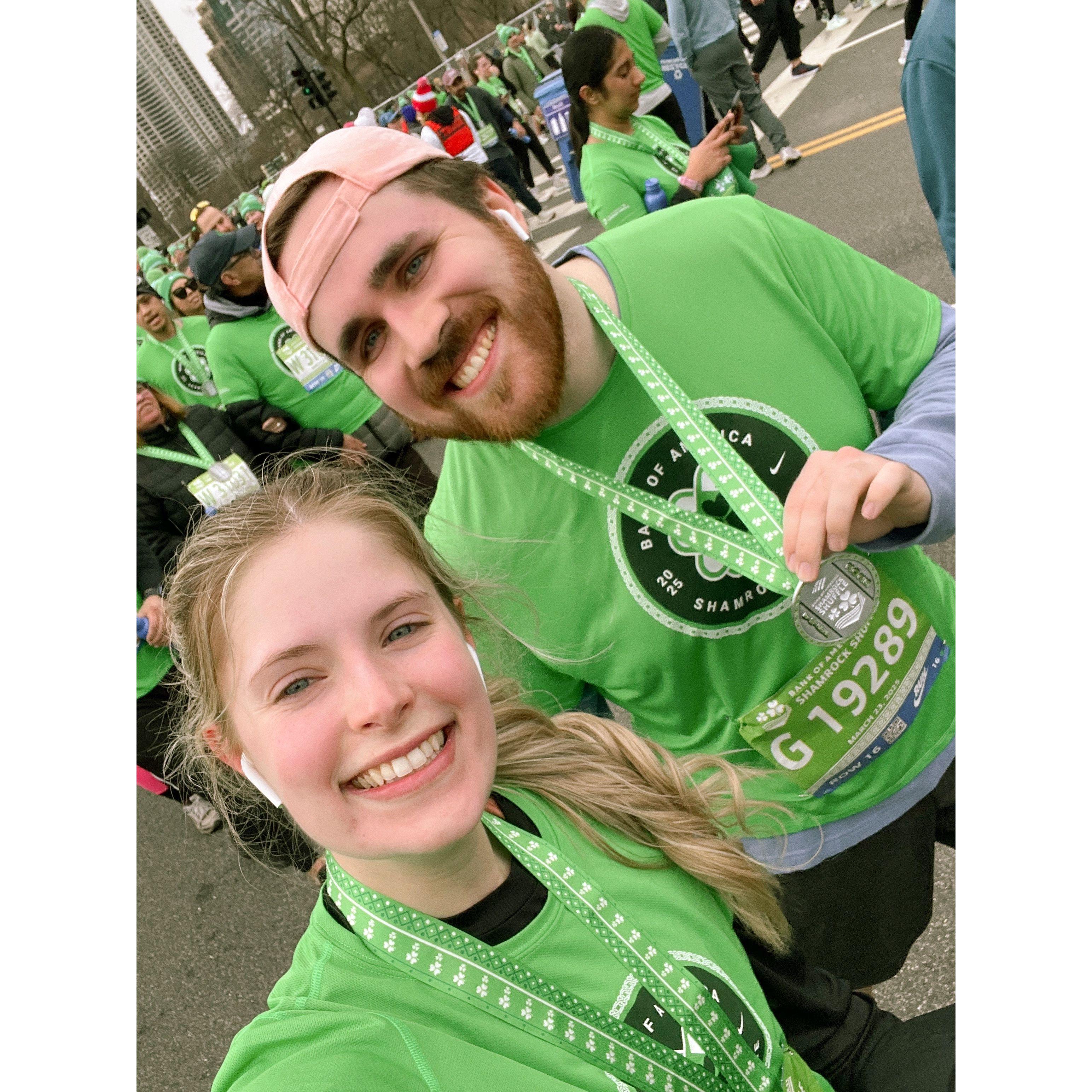 march 2025- shamrock shuffle 8K!