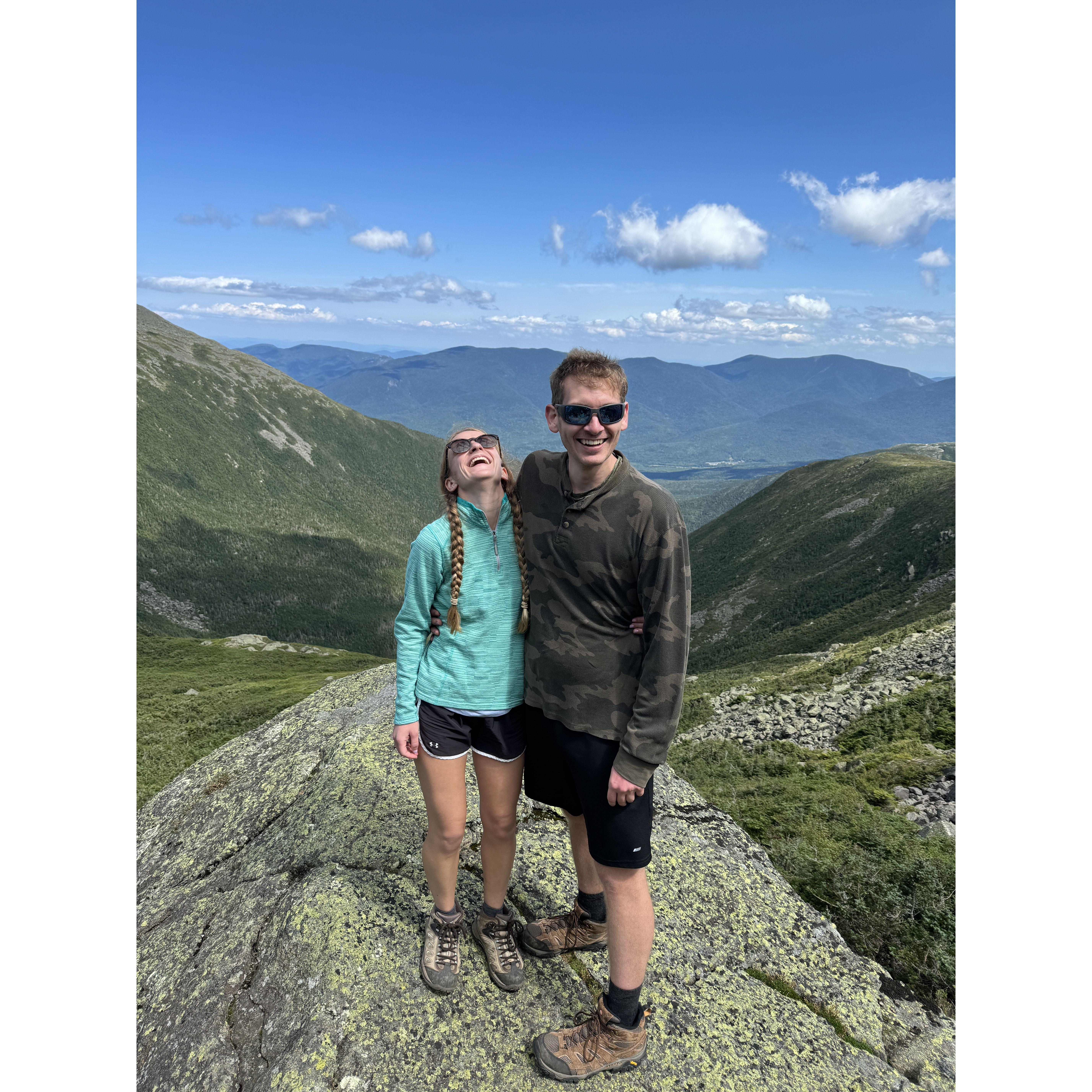 Northern Presidential Traverse, NH (Day of our Engagement!)