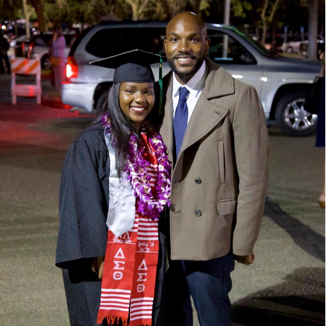 Chelsea's Graduation Day!-Sacramento State