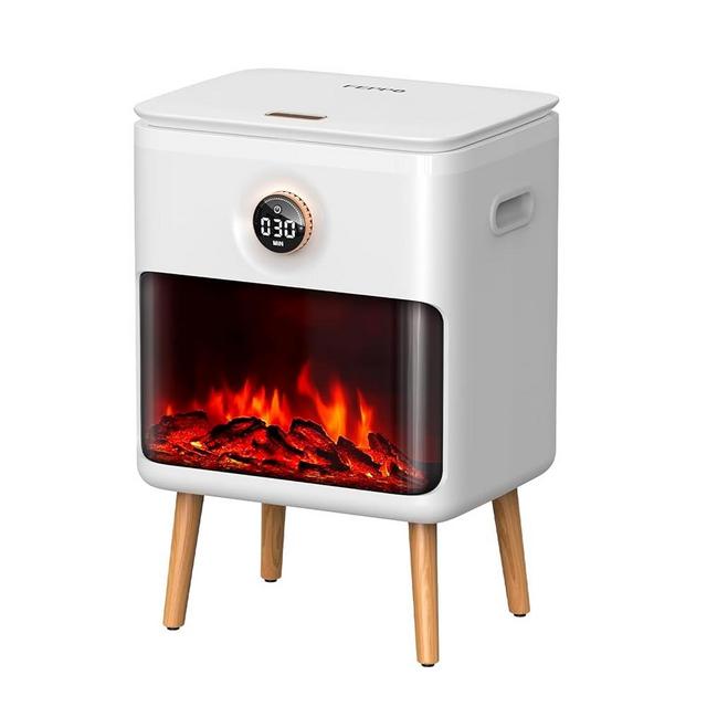 FEPPO Towel Warmer, 23L Large Capacity Luxury Towel Warmers for Bathroom with HearthGlow Display, Rotary Timer Control & LED Countdown, Fits 2 Large Towels, Bathrobes, Blankets, Pajamas