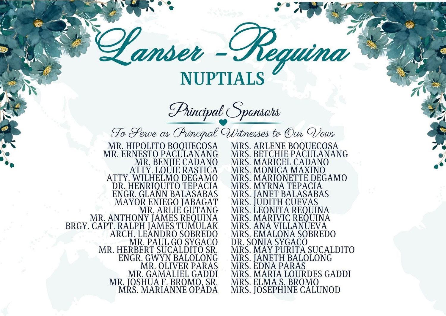 The Wedding Website of Angelie Requina and Richard Lanser