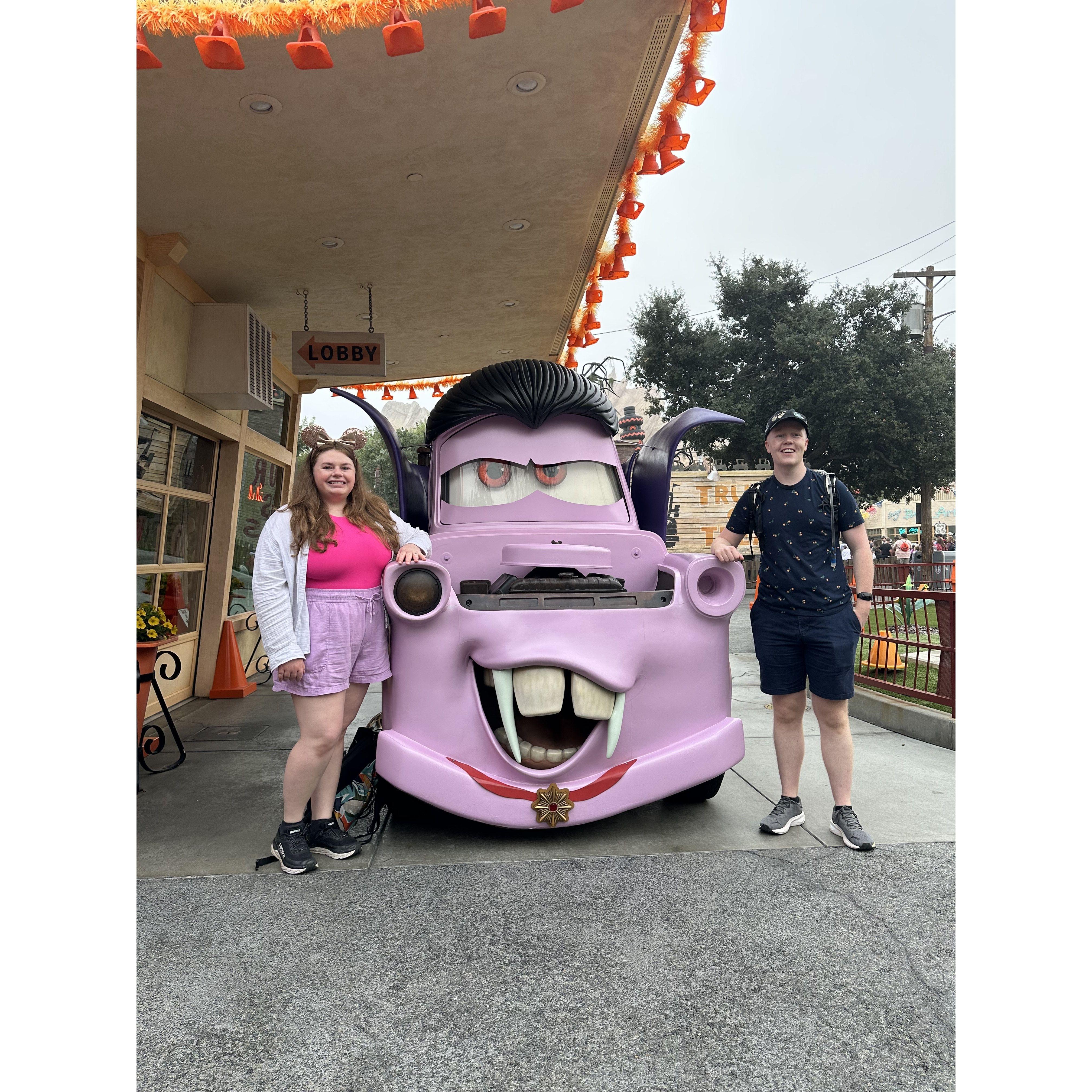 Disneyland in October 2023 for Halloween!