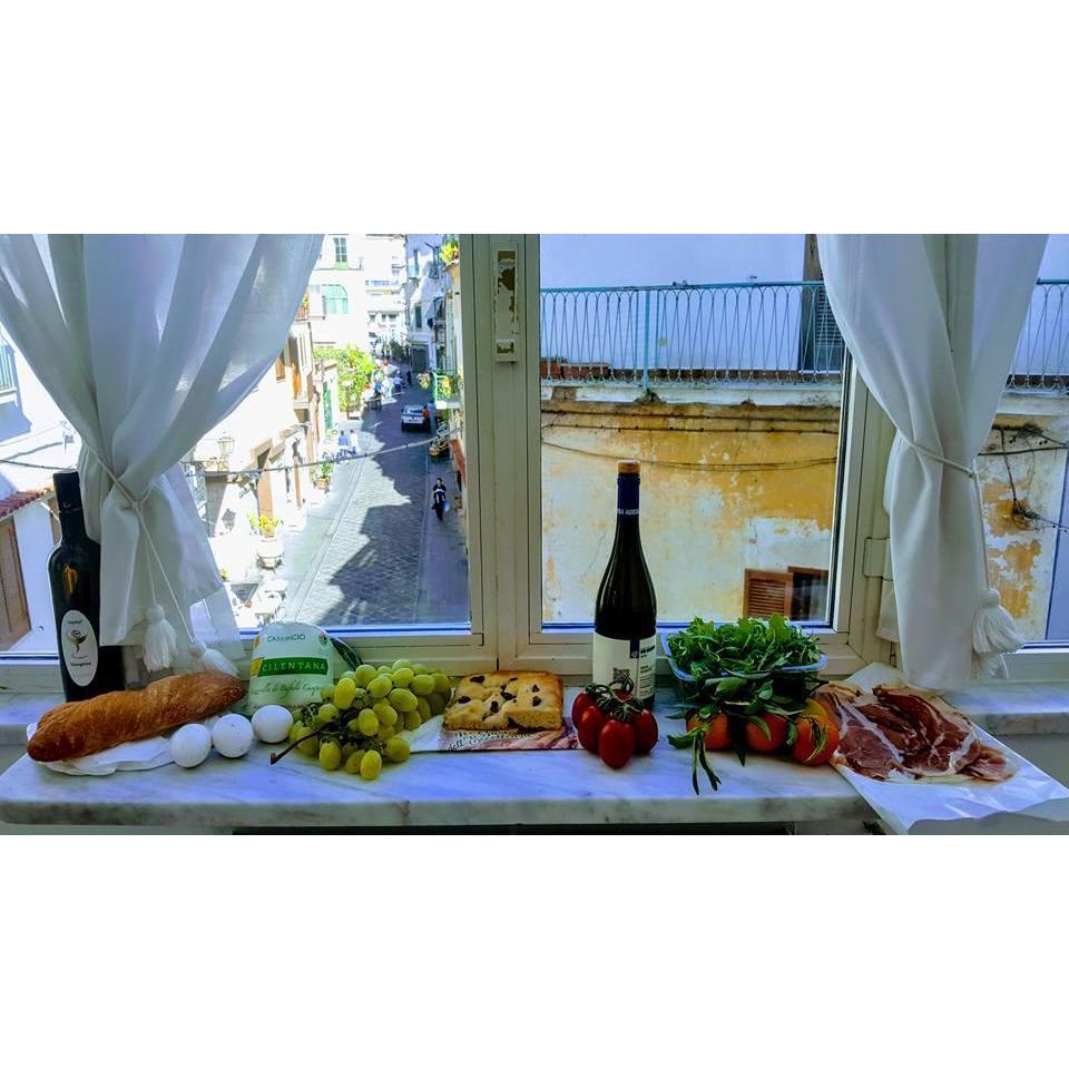 George's surprise 40th birthday breakfast on the Amalfi Coast
