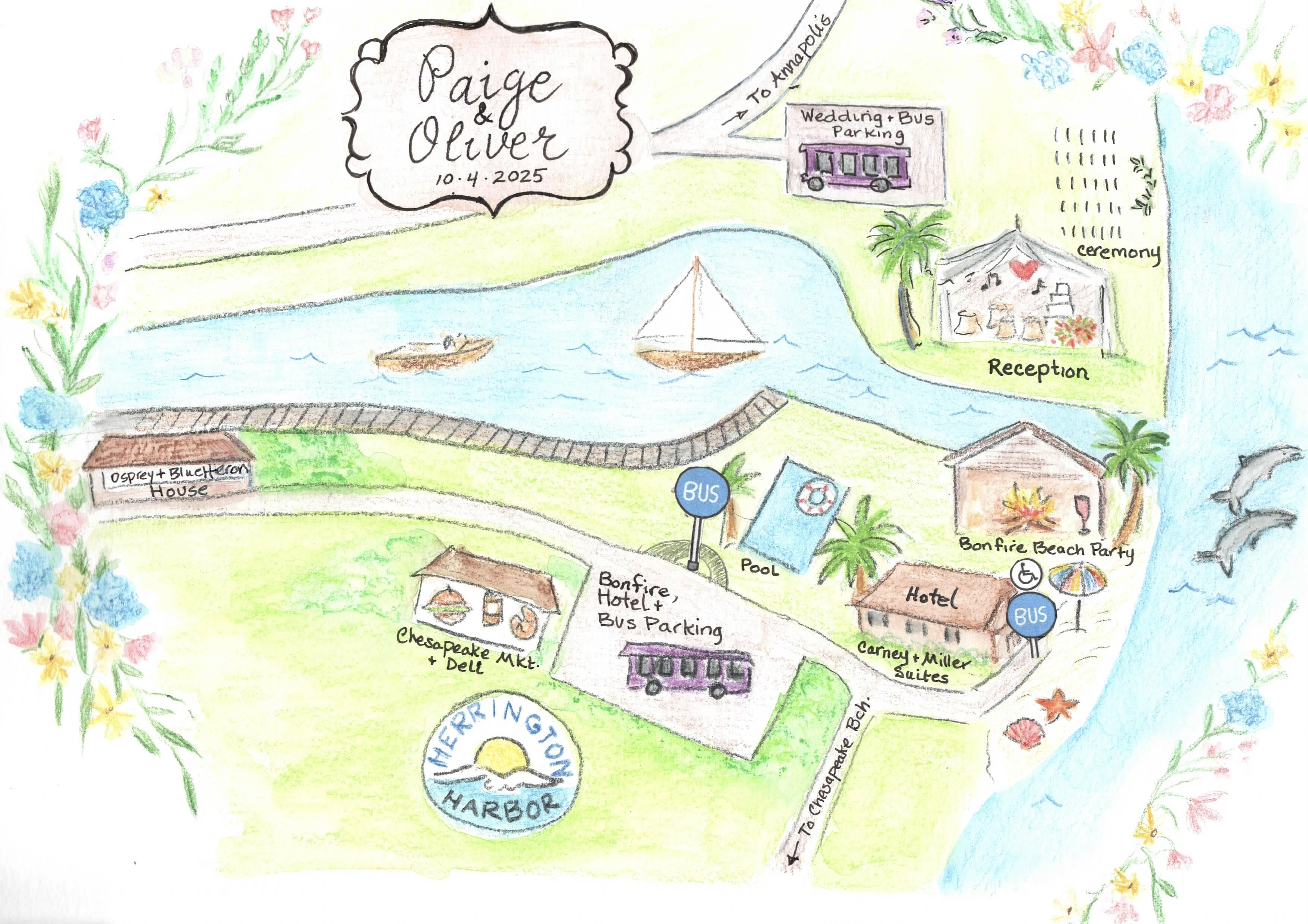 The Wedding Website of Paige Carney and Oliver Miller