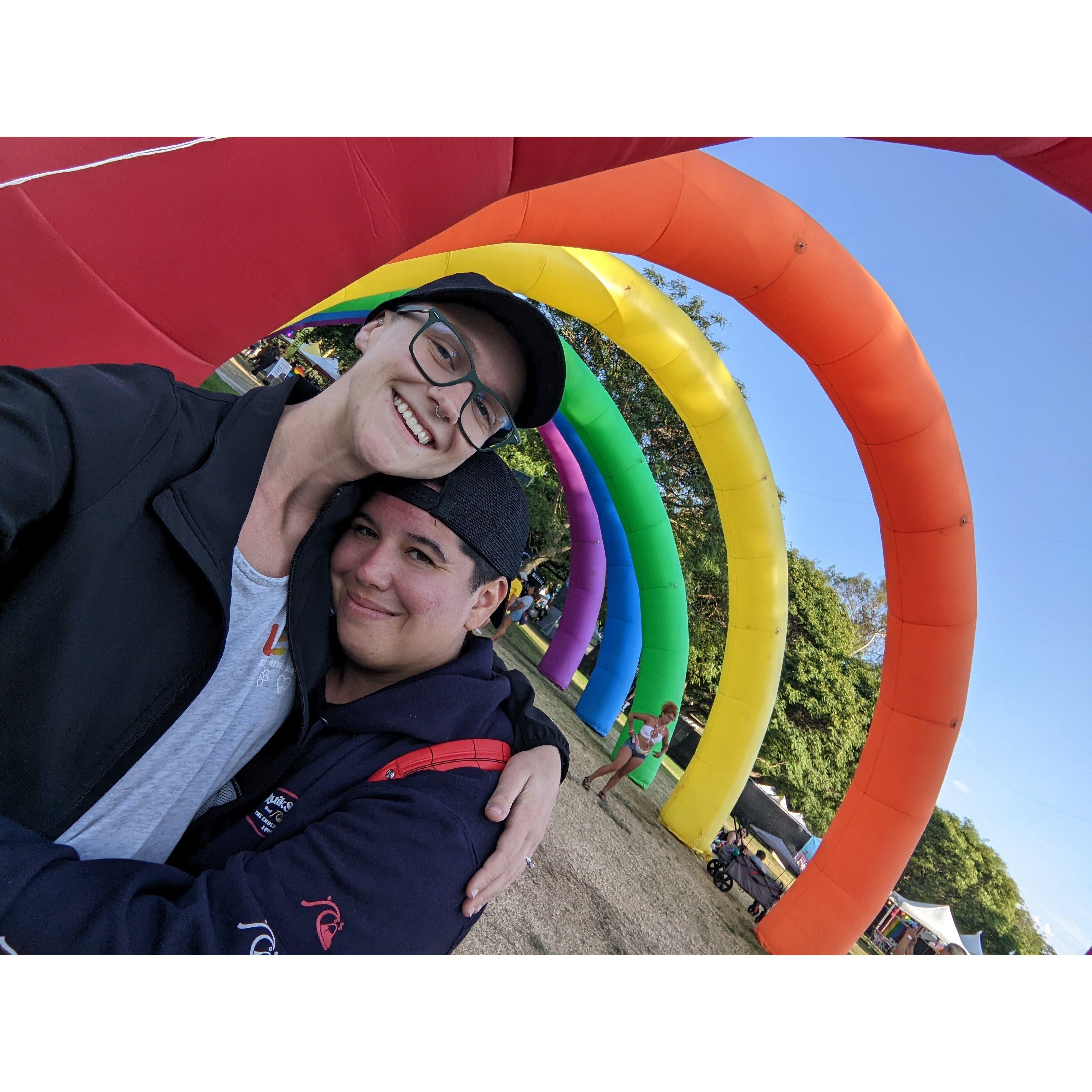 Gabi's 1st Pride!!