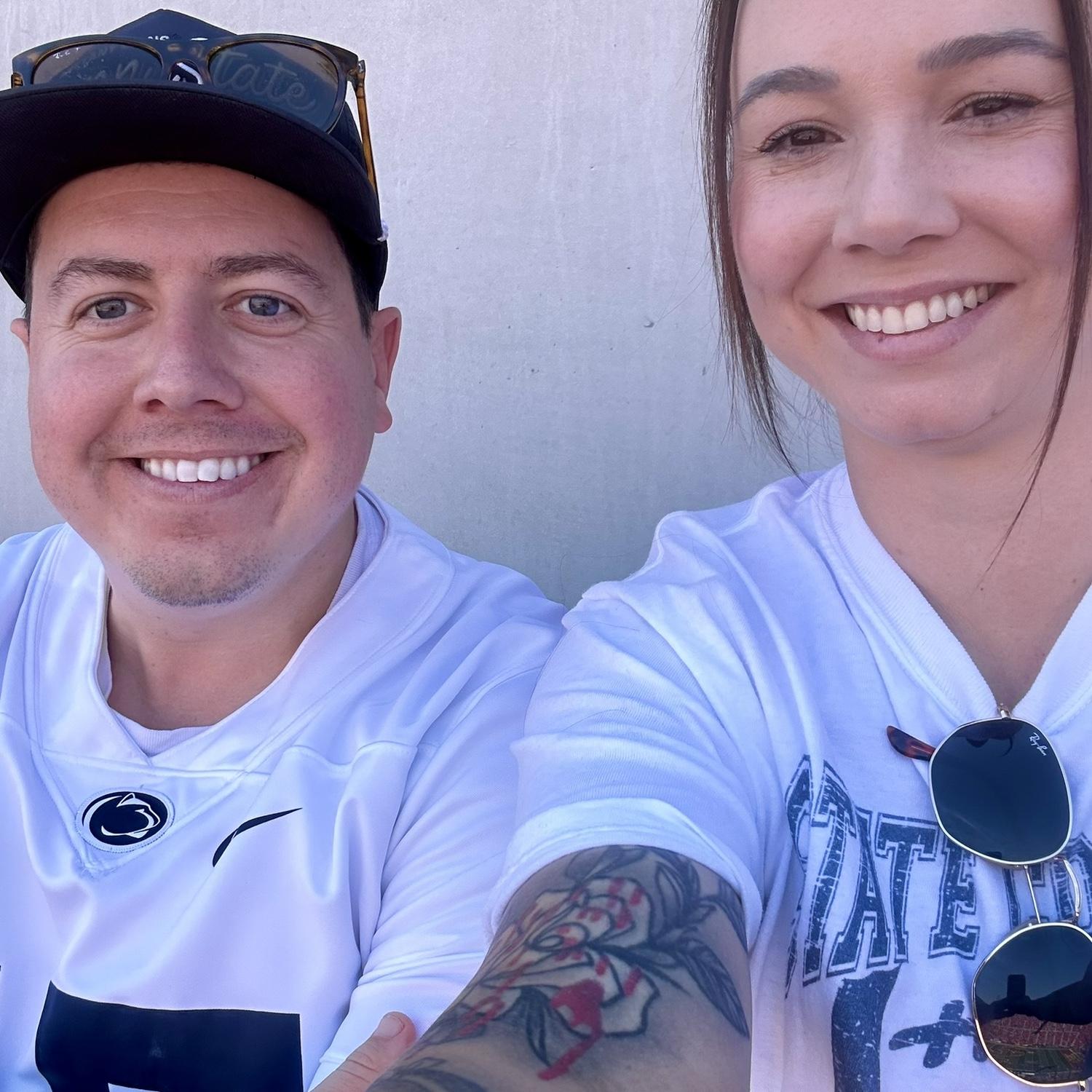 Traveling for games has become something we love doing together!