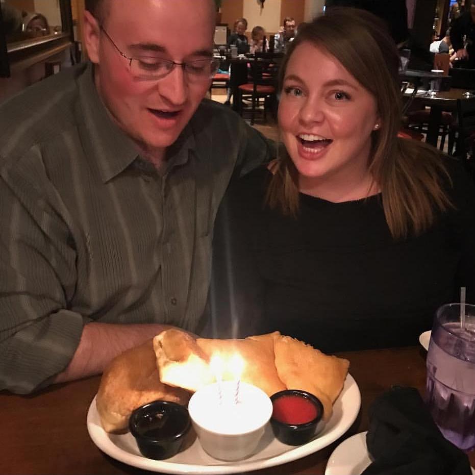 The first birthday celebration we ever shared together.