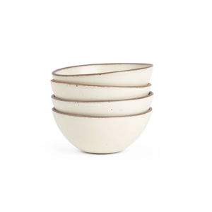 Soup Bowl 4-Pack in Panna Cotta