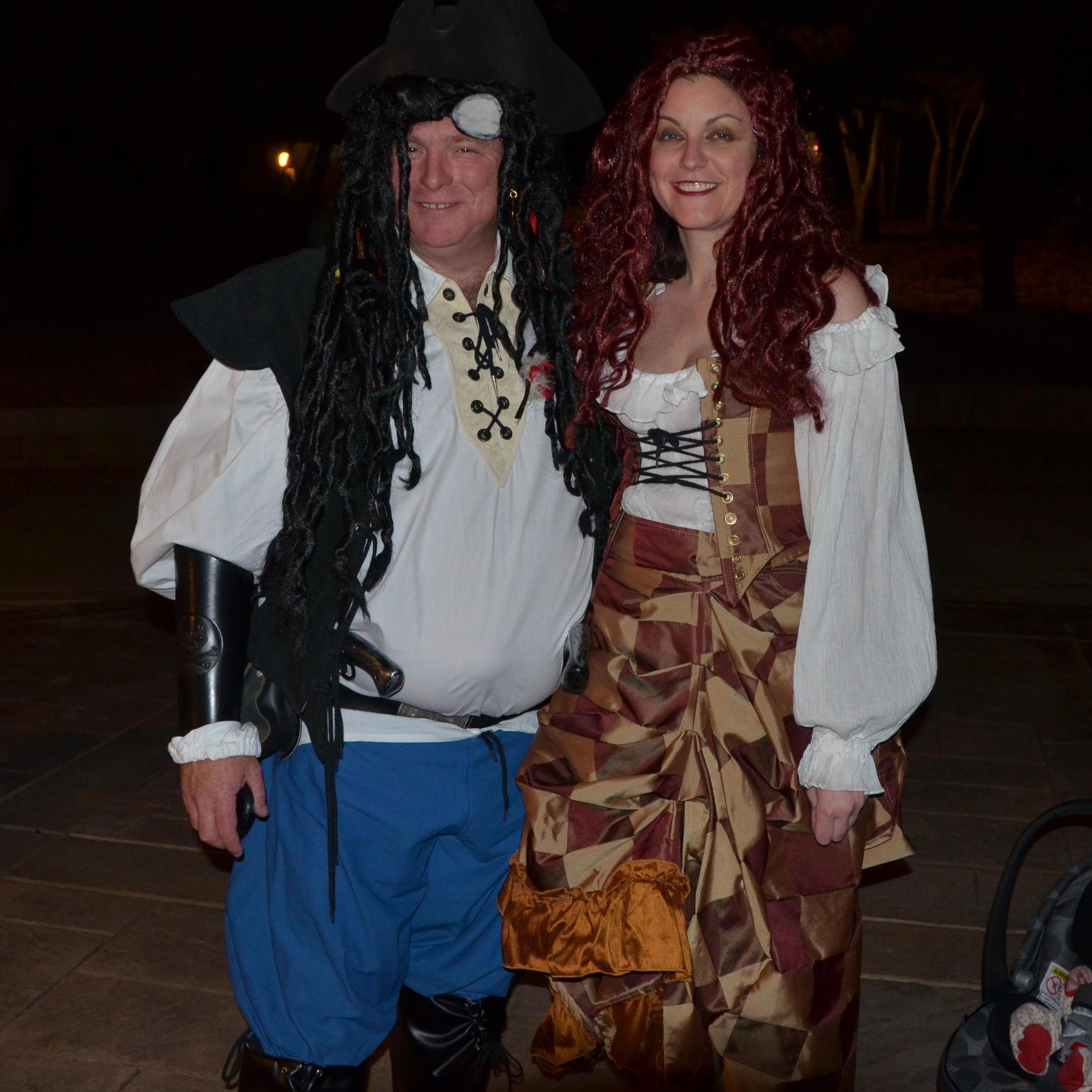 Costume party in the mountains