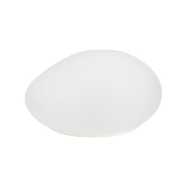 Pre-Lit Frosted Stone, White, Small