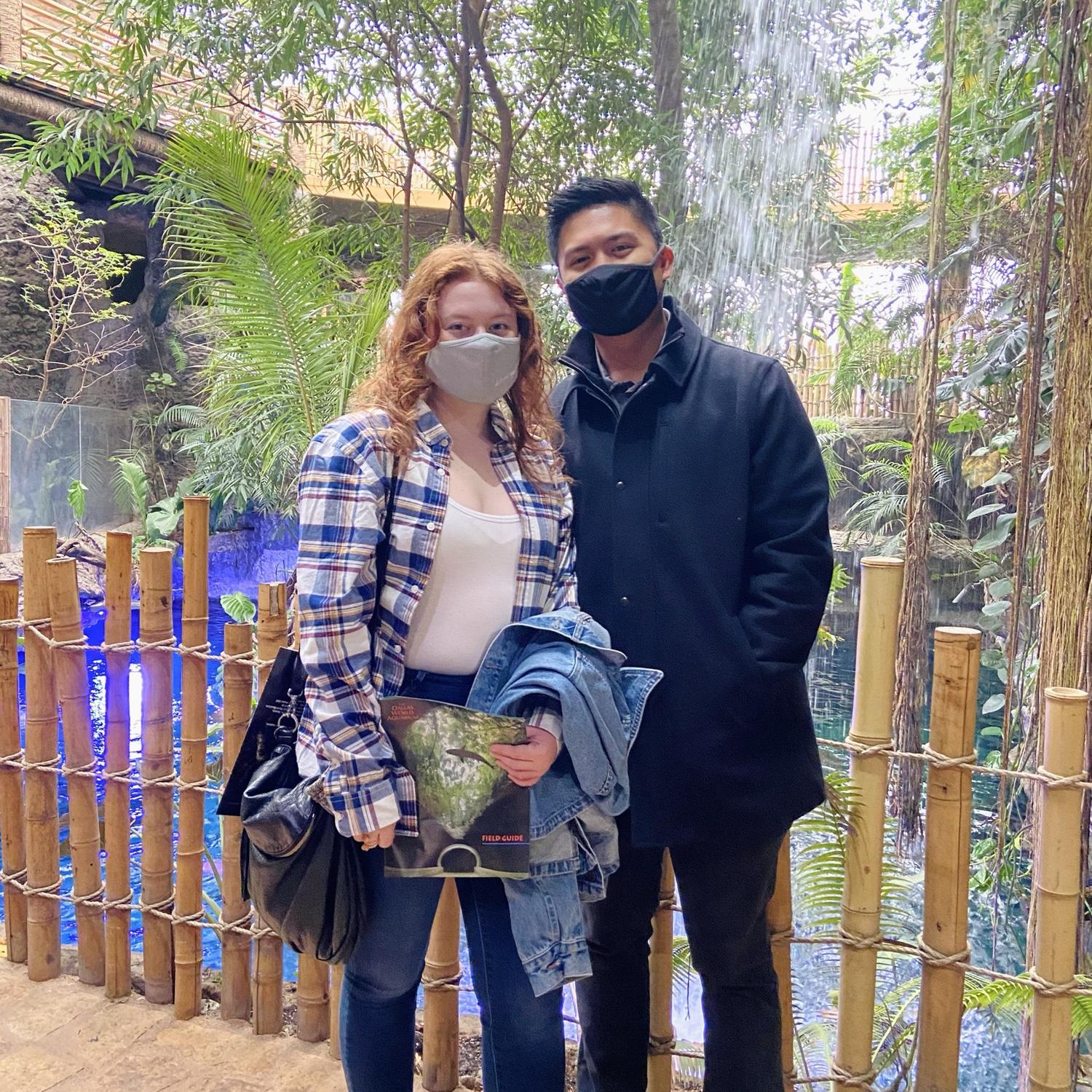 AJ's first visit to Dallas when we became long distance - February 2021!