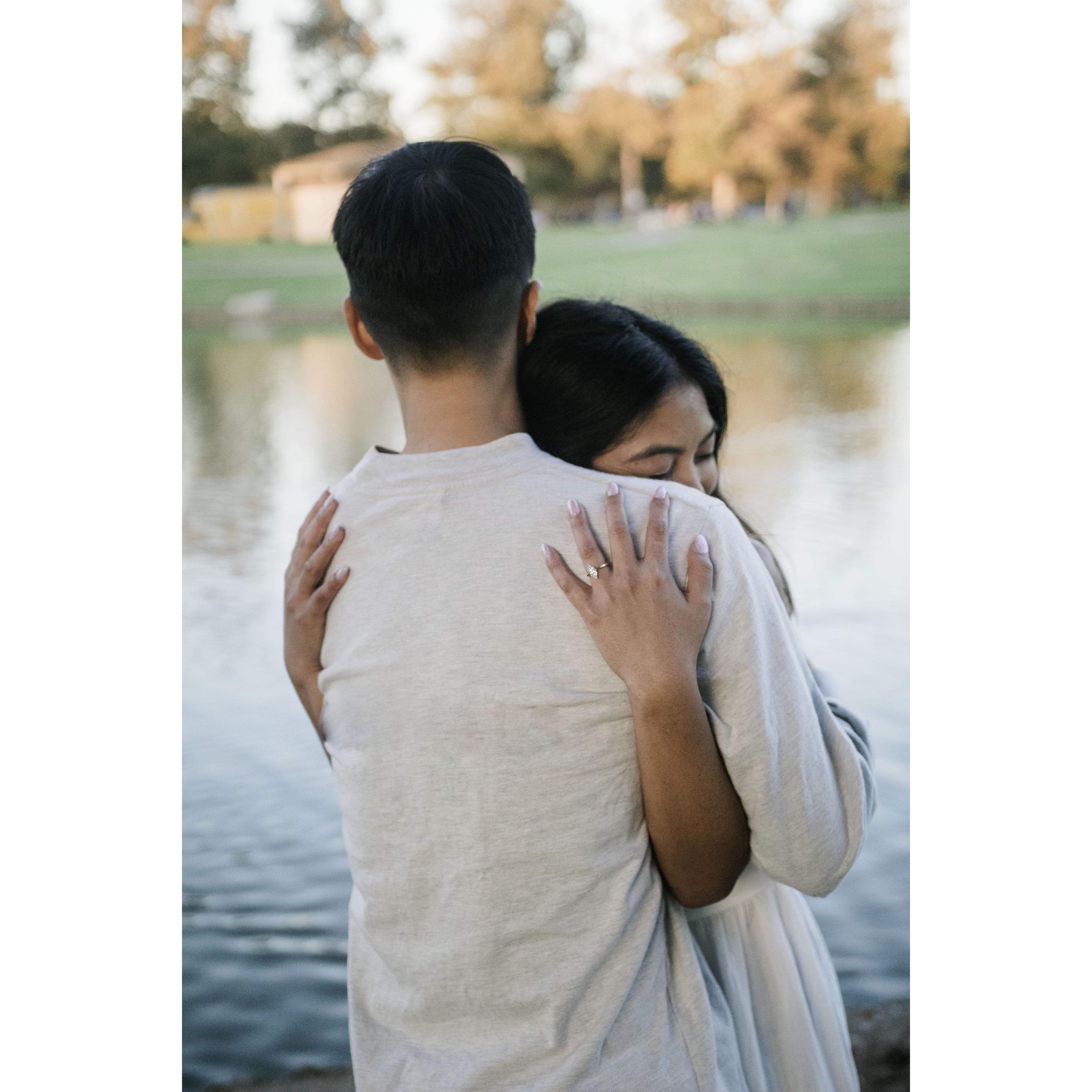 We got engaged on October 13, 2024.