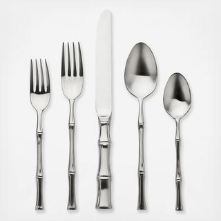 Satin Bamboo 5-Piece Place Set, Service for 1
