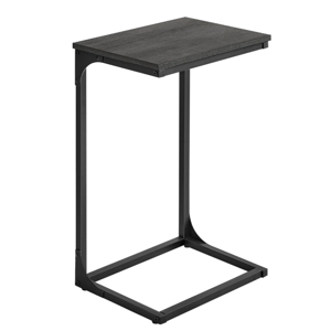 Black C-Shaped Table for Laptop