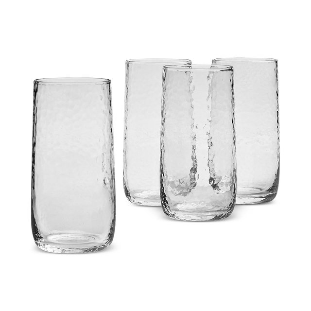Oake Textured Highball Glasses, Set of 4, Exclusively at Macy's
