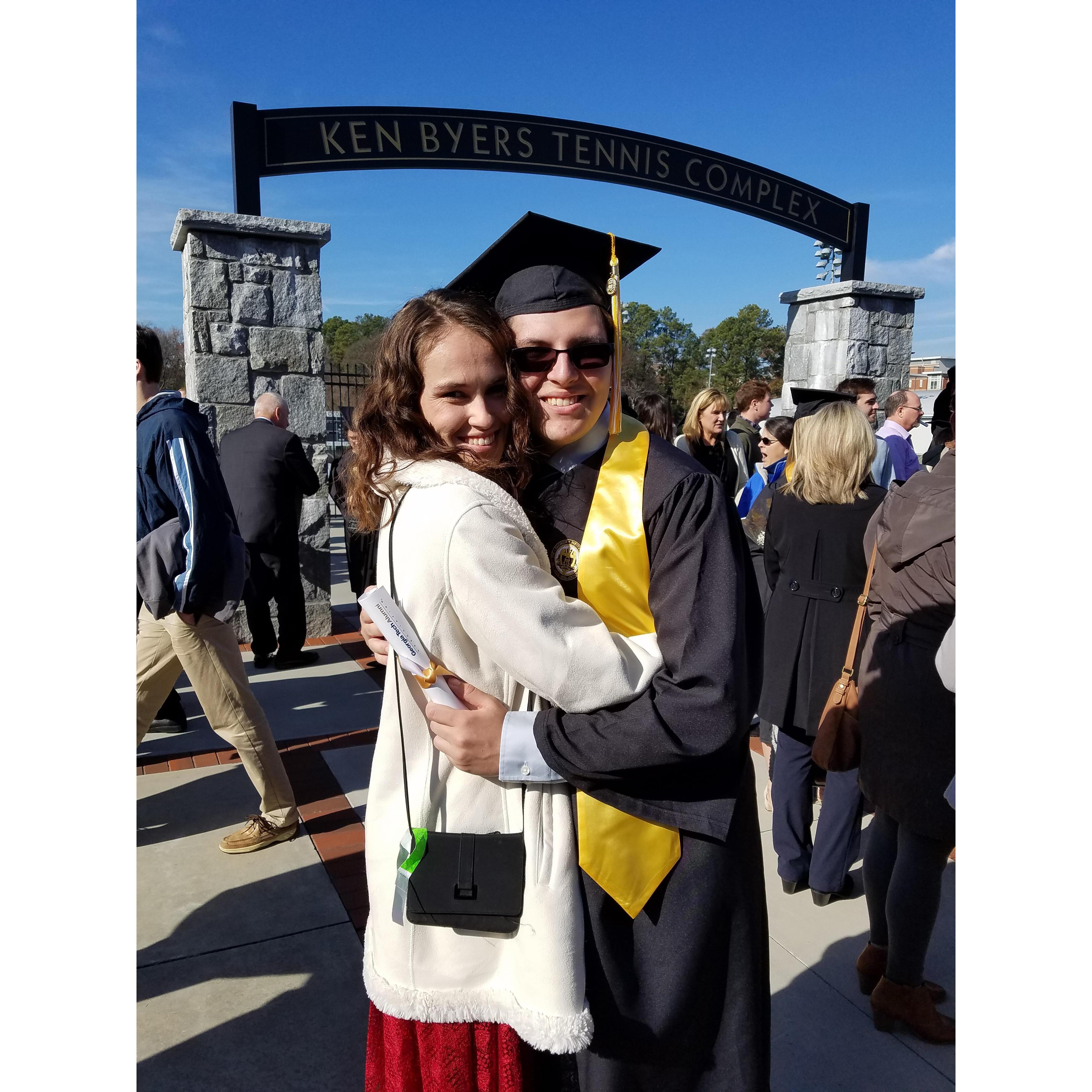 Steven's graduation