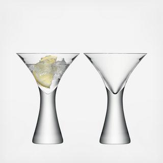Moya Martini Glass, Set of 2