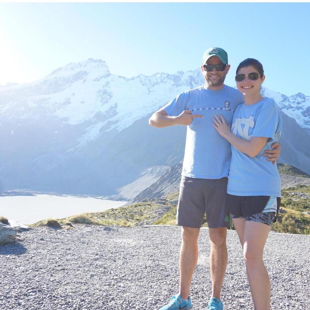 Mt. Cook New Zealand February 16, 2017 - Where we got engaged