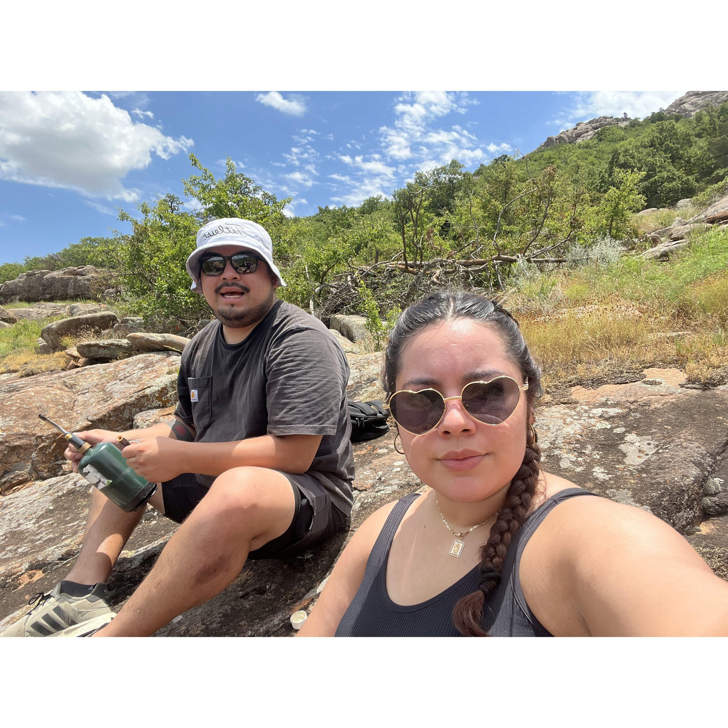 Celebrating 1 year together with a trip to Oklahoma. Hikes, dinners, and casinos!