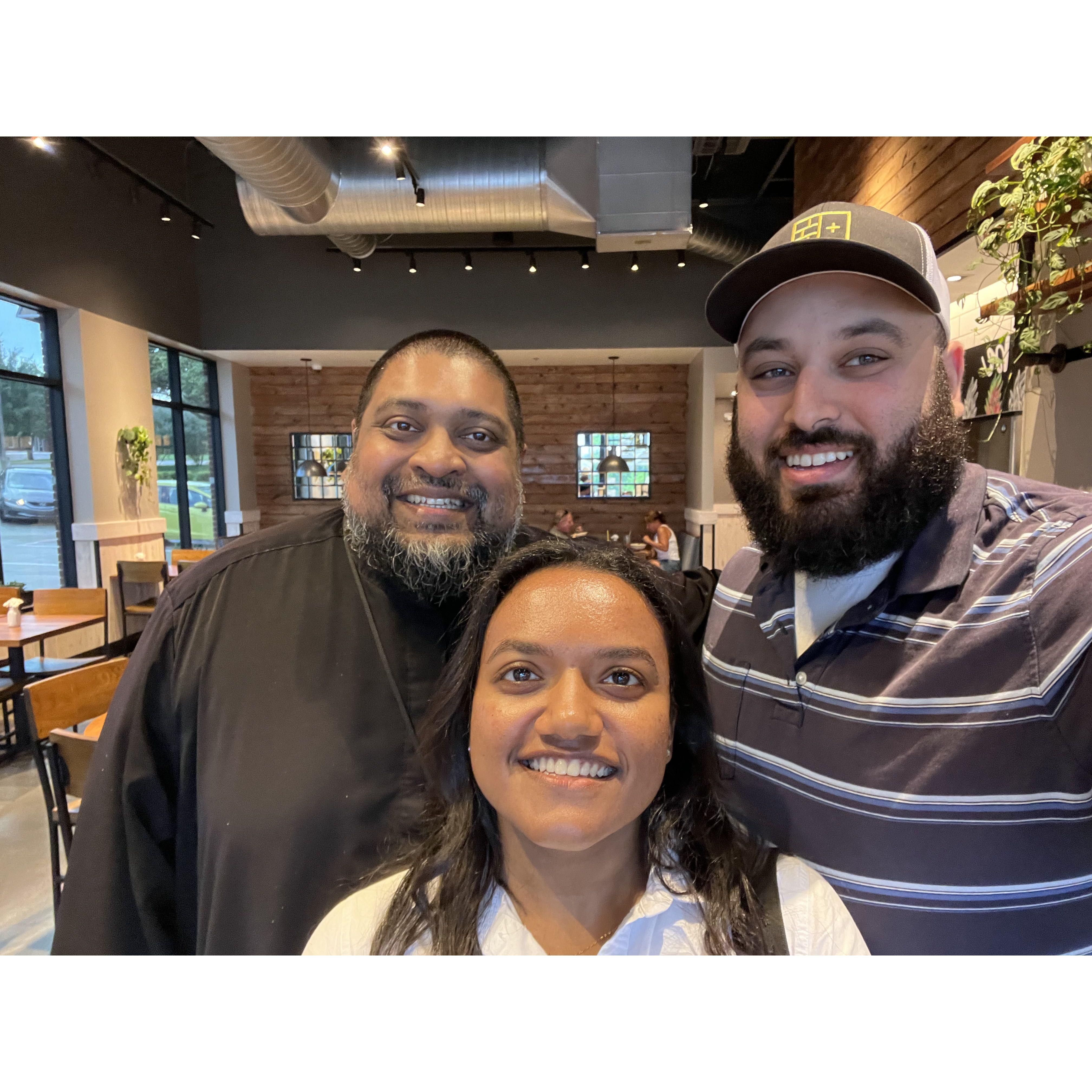 Tony meets Samuel Achen (Fr. Samuel)