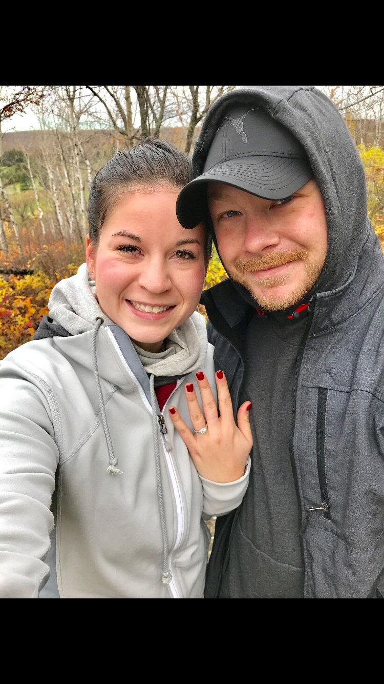 The day Matt proposed. ❤️