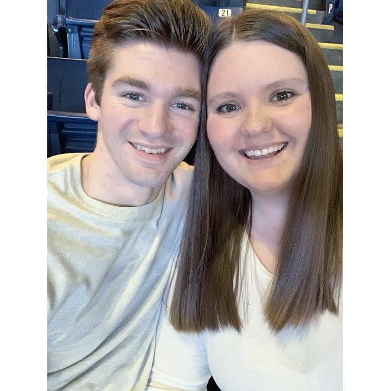 Date night to see Impractical Jokers! It was such a fun night we laughed ALL night😂