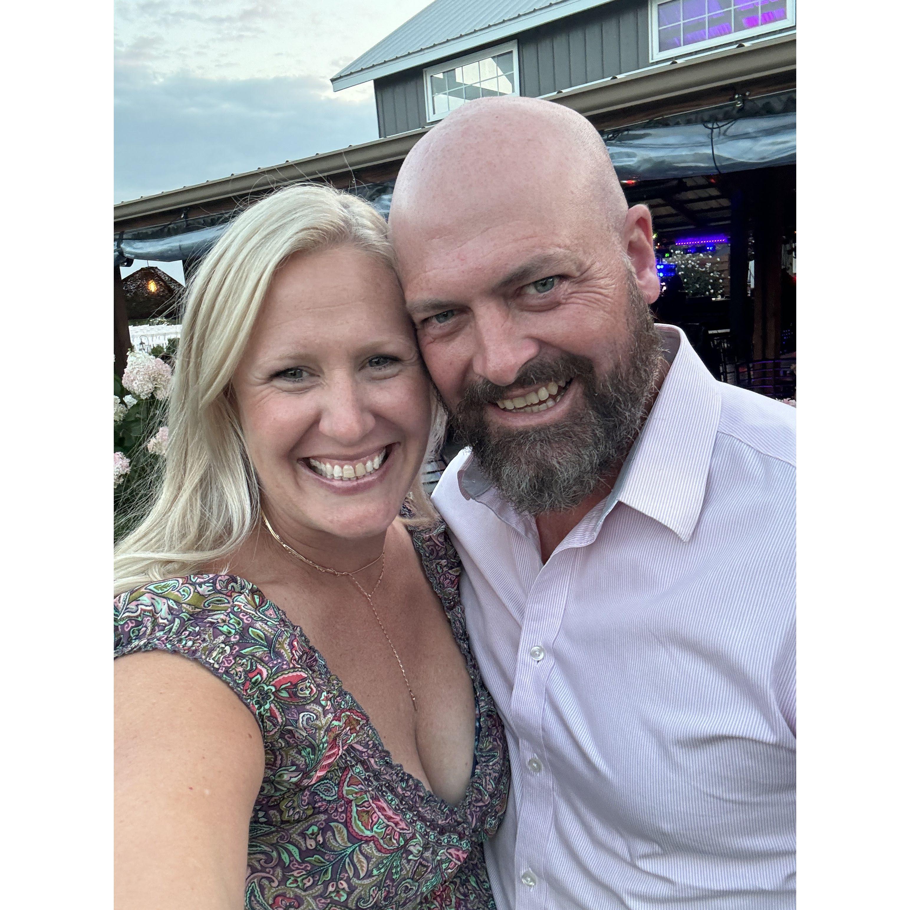 Wedding in Iowa during 75 Hard.
