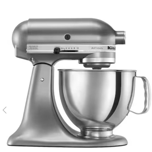 Value Bundle Artisan® Series 5 Quart Tilt-Head Stand Mixer with Flex Edge Beater - Contour Silver