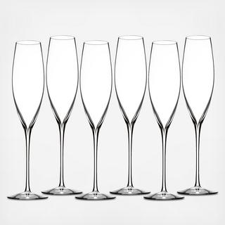 Elegance Champagne Flute, Set of 6