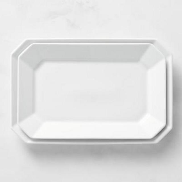 Apilco Octagonal Porcelain Serving Platter - Two Sizes