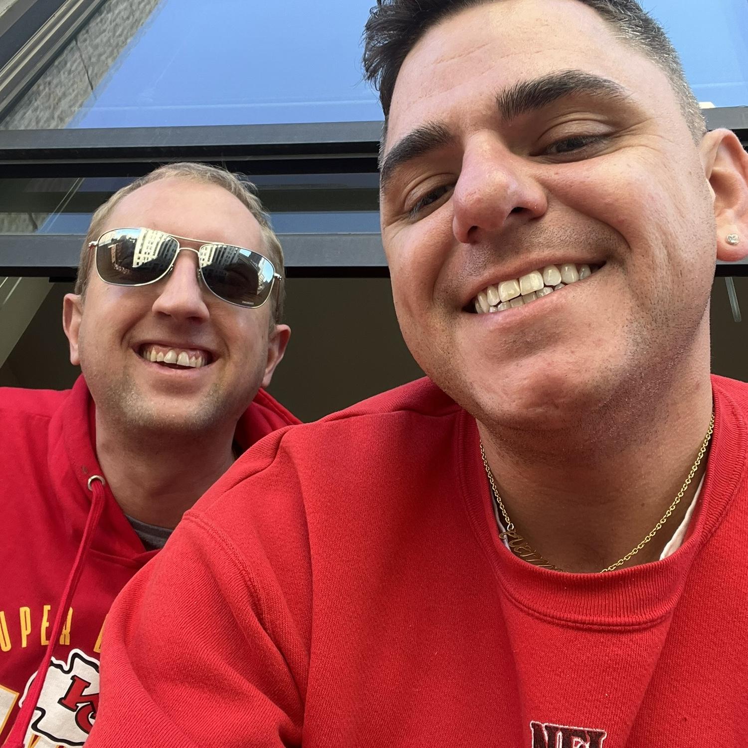 Chiefs parade in downtown KC!